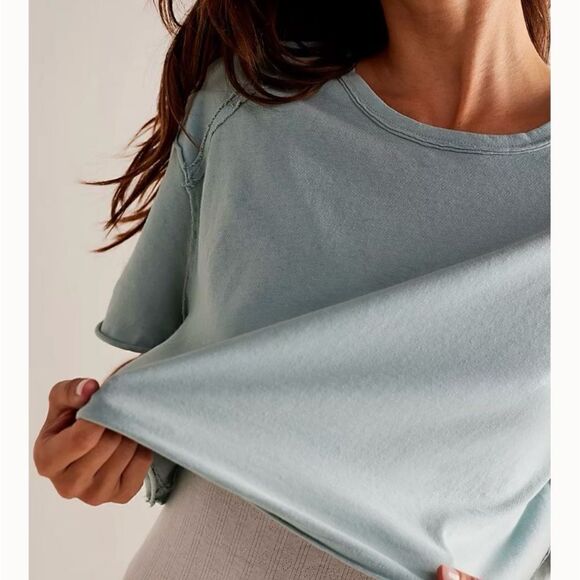 Free People Care FP Up North Tee XL - Picture 6 of 7